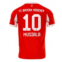 Stroje piłkarskie Bayern Munich Jamal Musiala #10 Koszulka Podstawowej 2025-26 Krótki Rękaw